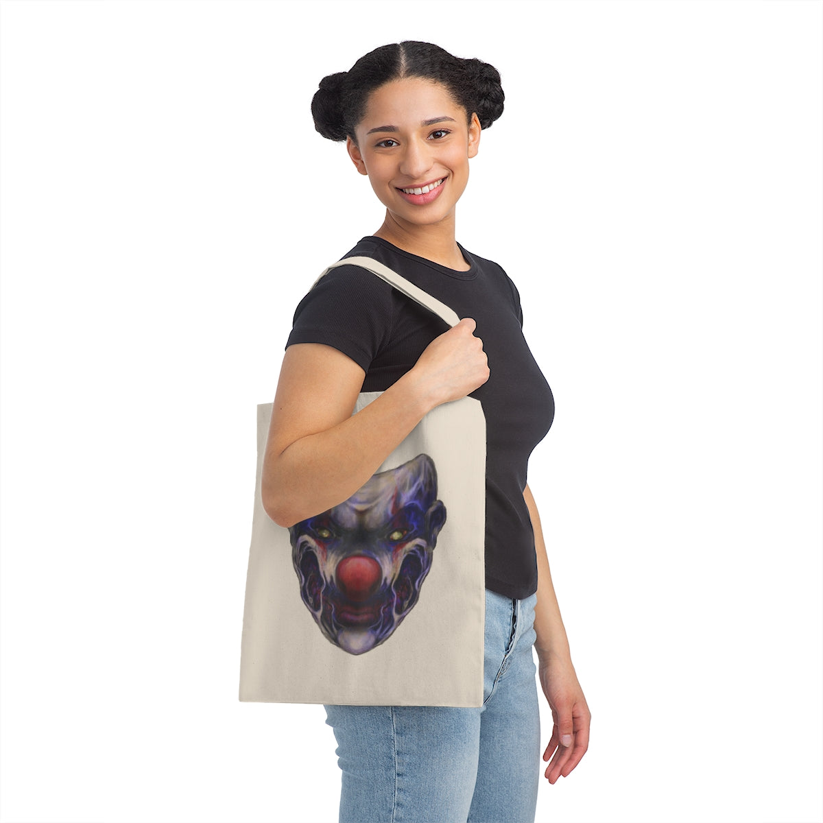 Giggles Canvas Tote Bag
