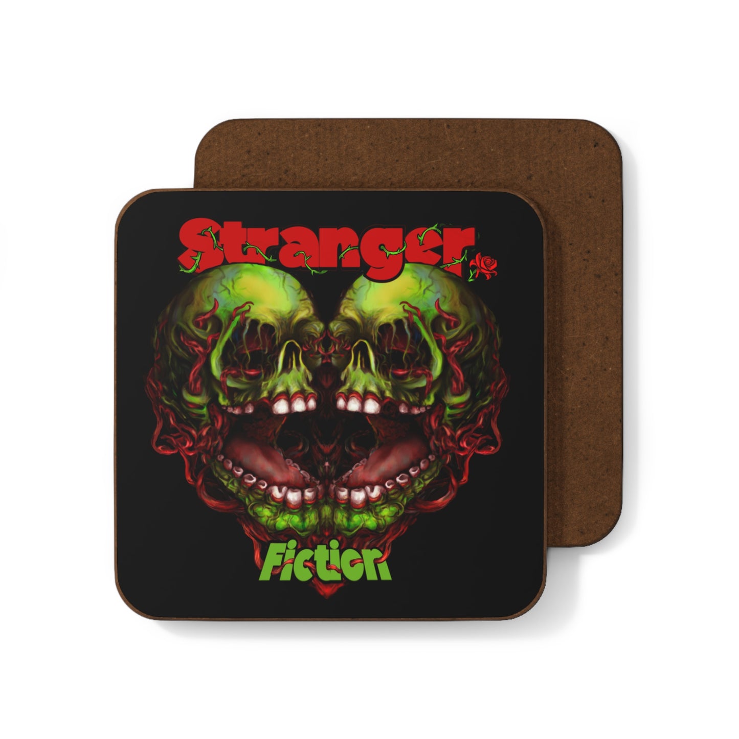 ‘Til Death Hardboard Back Coaster