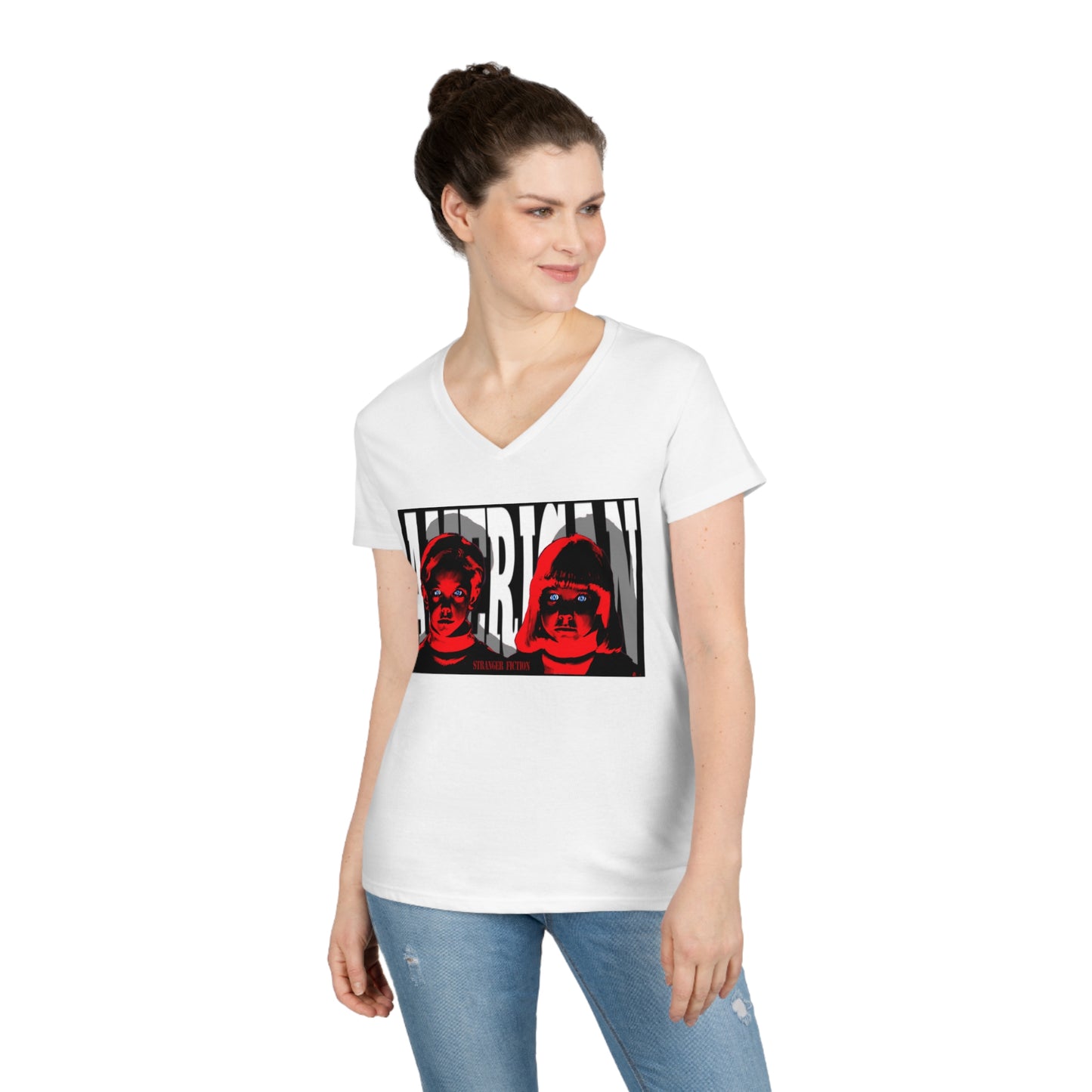 American Ladies' V-Neck T-Shirt