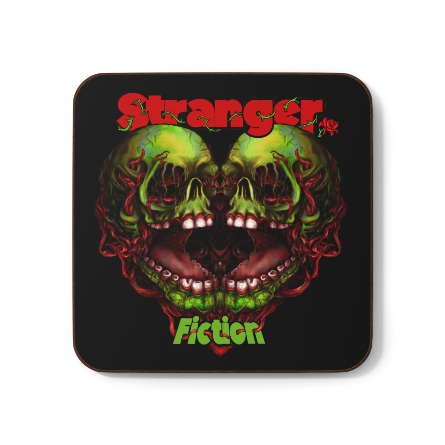 ‘Til Death Hardboard Back Coaster