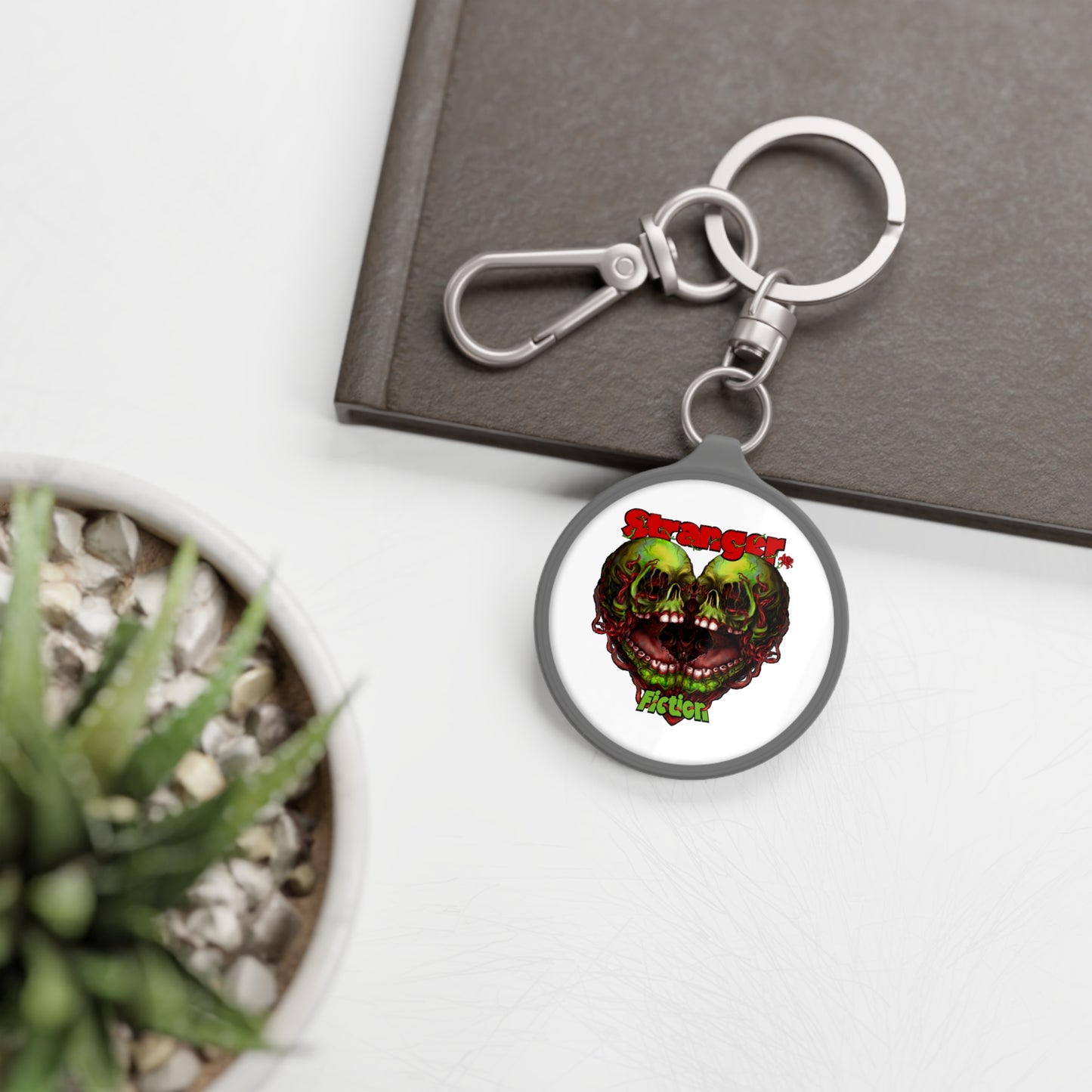 'Til Death Keyring Tag