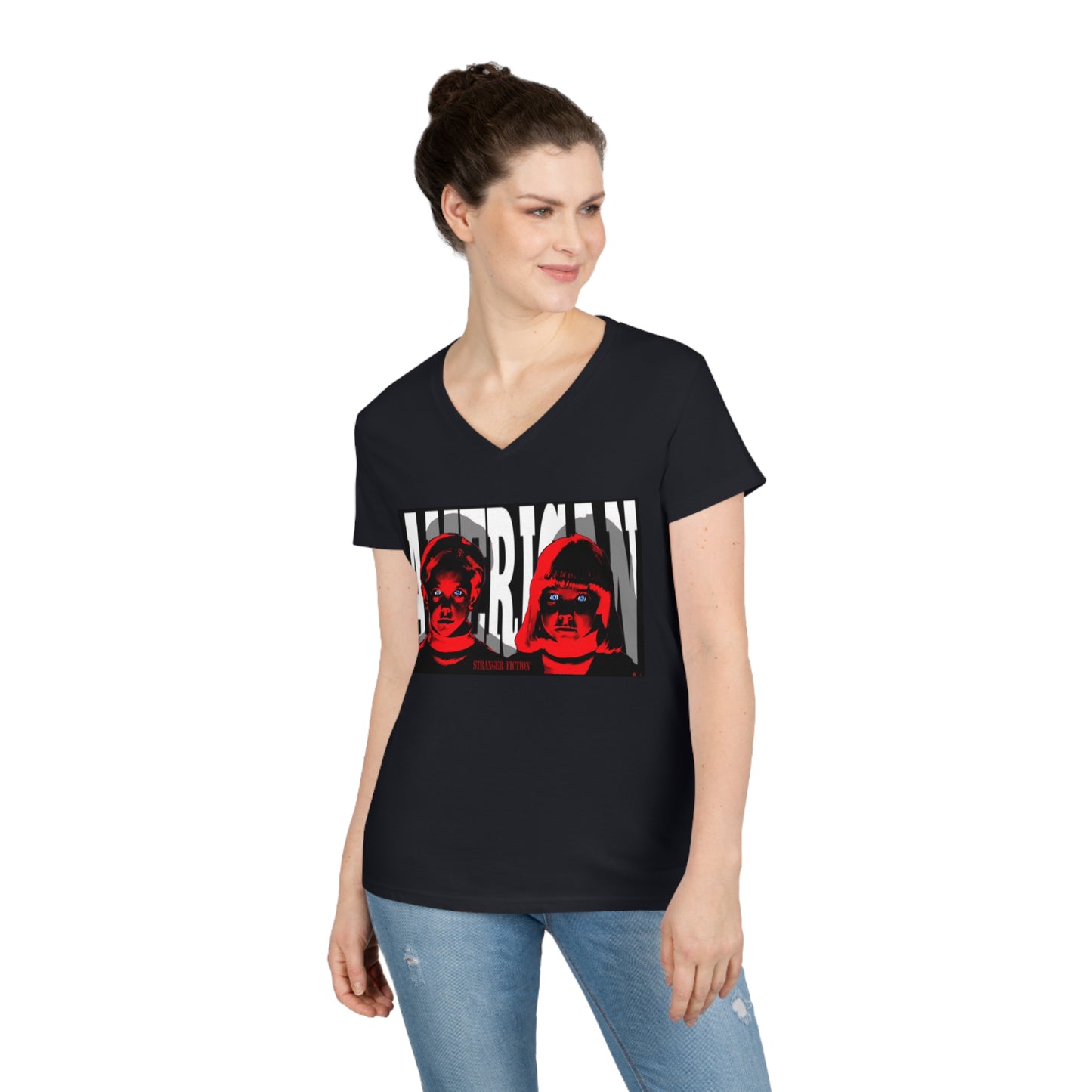 American Ladies' V-Neck T-Shirt