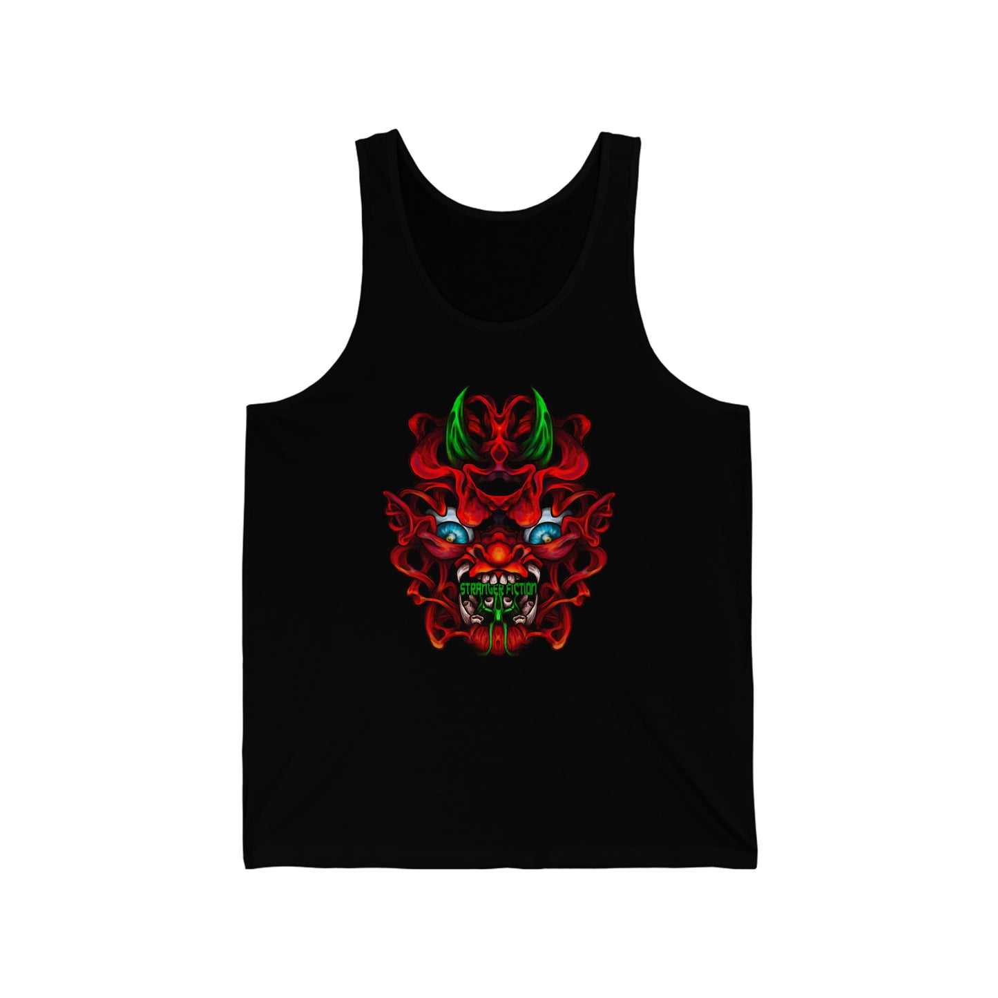 Red Oni  Unisex Jersey Tank