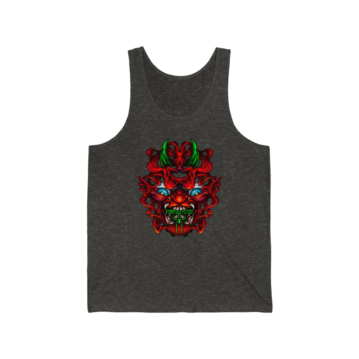 Red Oni  Unisex Jersey Tank