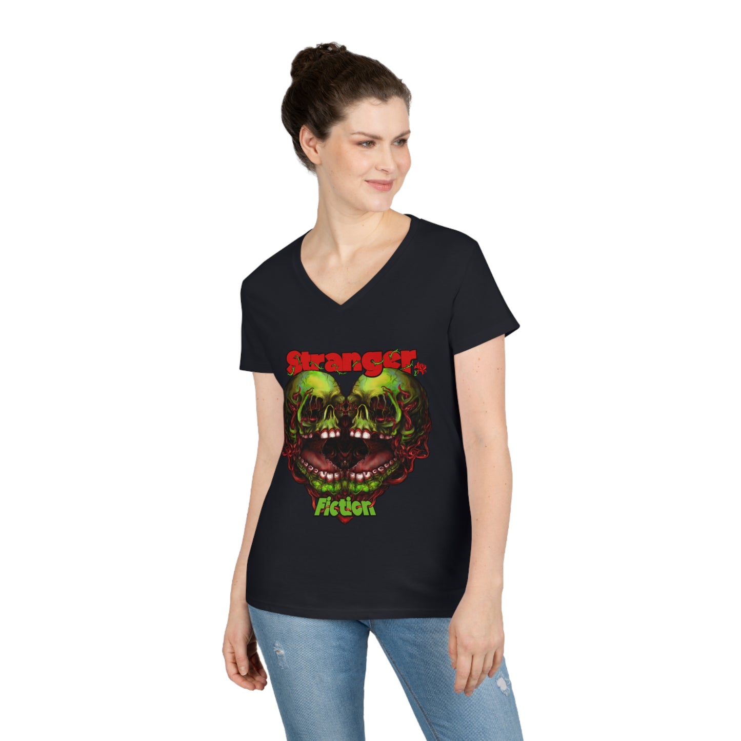 ‘Til Death Ladies' V-Neck T-Shirt