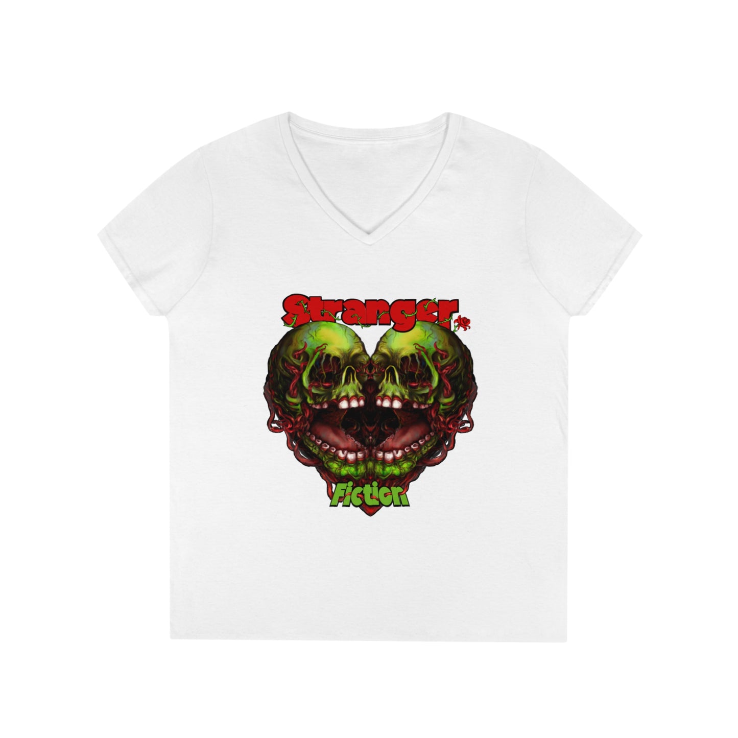 ‘Til Death Ladies' V-Neck T-Shirt