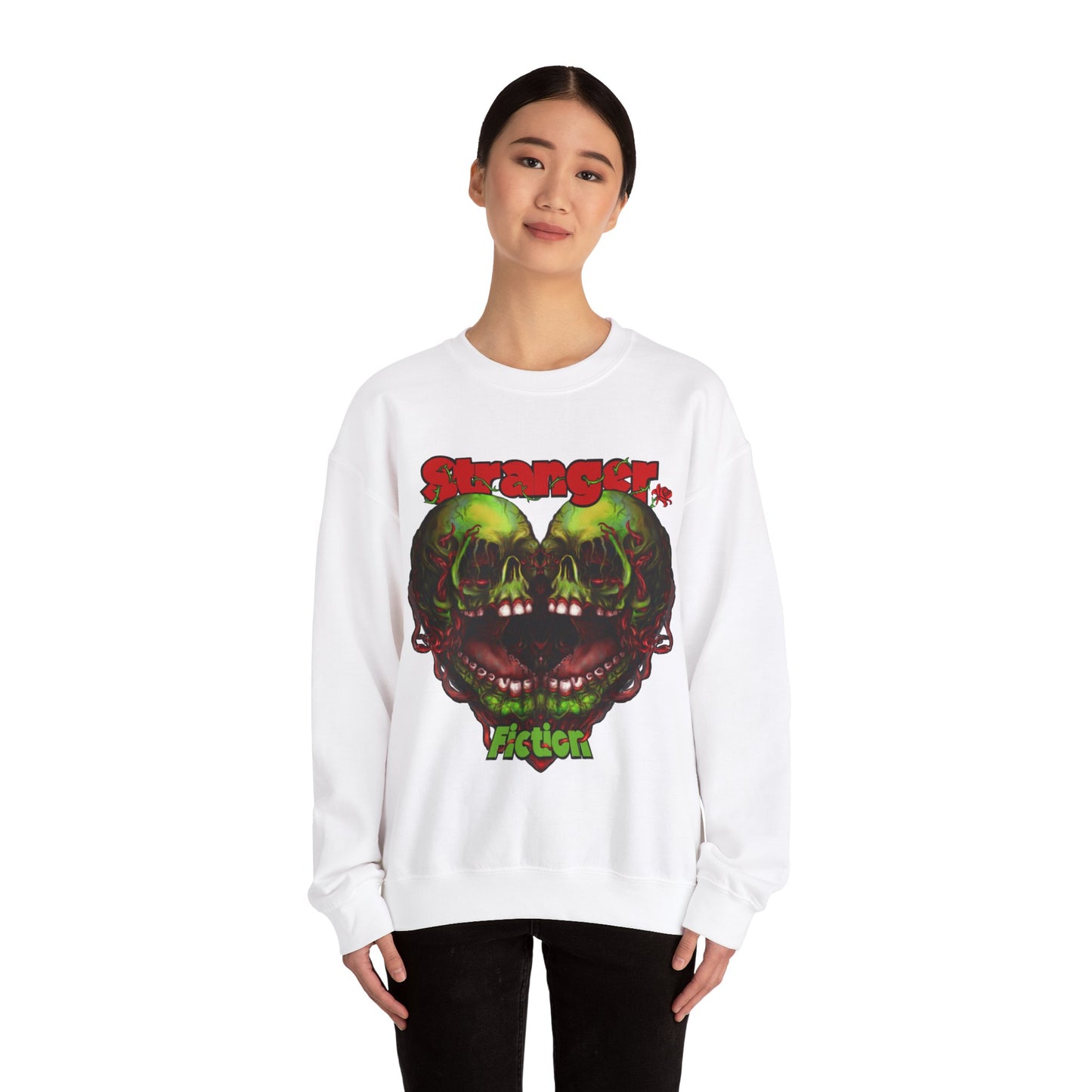 ‘Til Death Unisex Heavy Blend™ Crewneck Sweatshirt