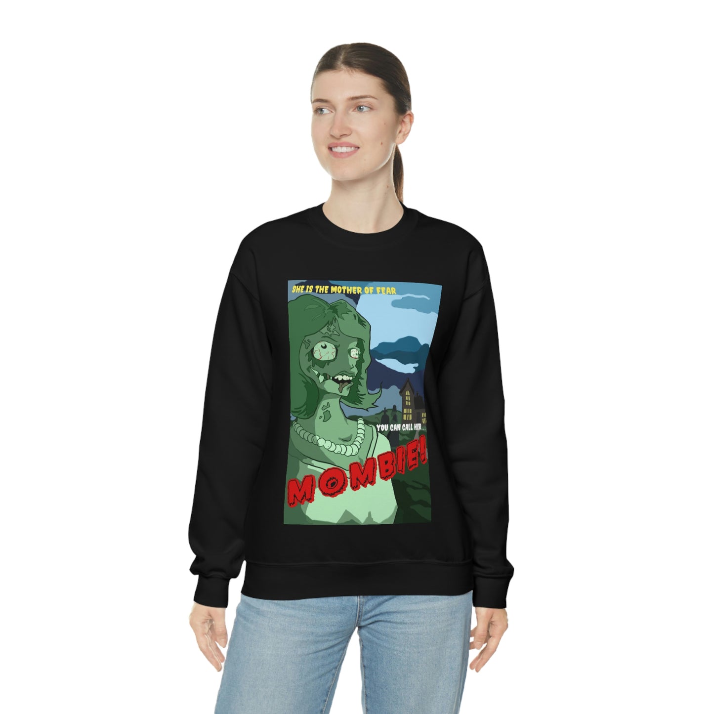 Mombie the Movie Unisex Heavy Blend™ Crewneck Sweatshirt