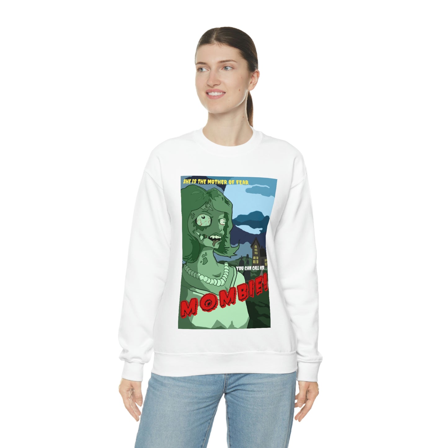 Mombie the Movie Unisex Heavy Blend™ Crewneck Sweatshirt