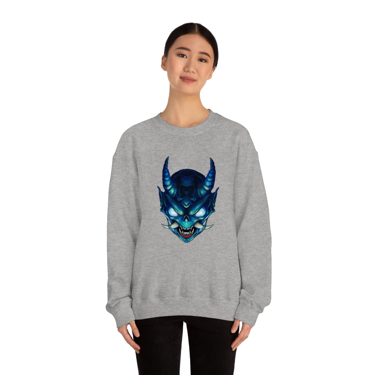 Blue Oni Unisex Heavy Blend™ Crewneck Sweatshirt