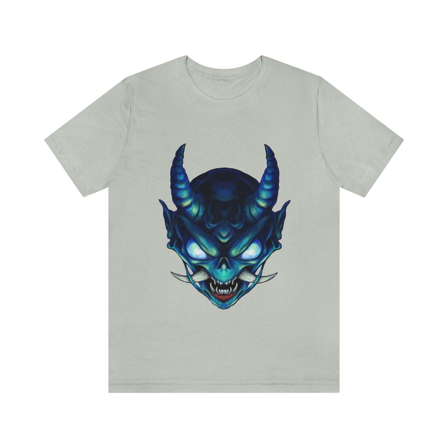 Blue Oni Unisex Jersey Short Sleeve Tee