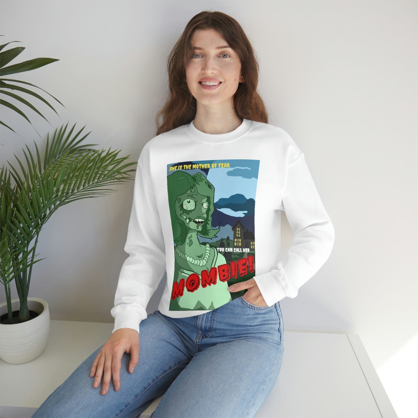 Mombie the Movie Unisex Heavy Blend™ Crewneck Sweatshirt