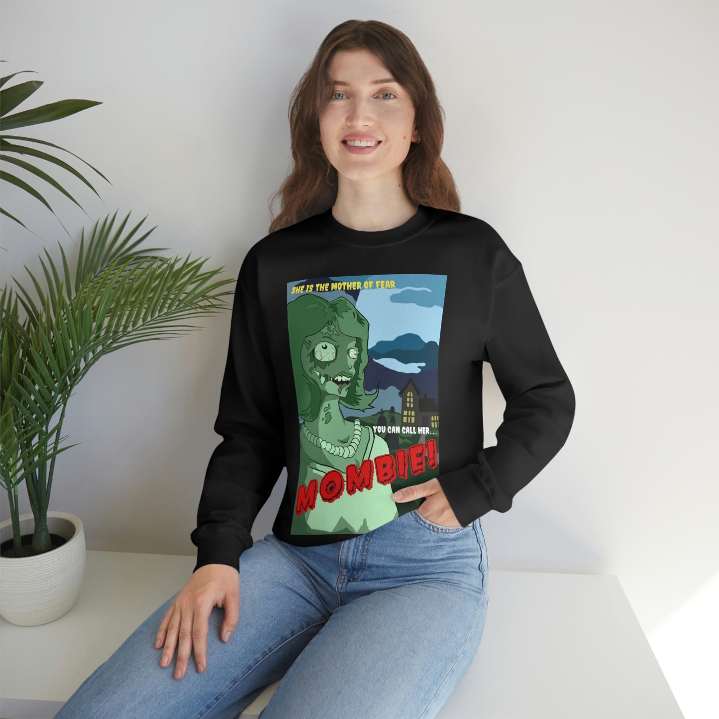 Mombie the Movie Unisex Heavy Blend™ Crewneck Sweatshirt