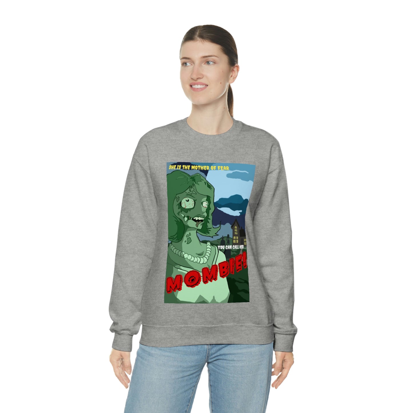 Mombie the Movie Unisex Heavy Blend™ Crewneck Sweatshirt