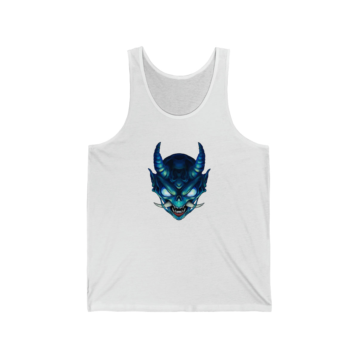 Blue Oni Unisex Jersey Tank