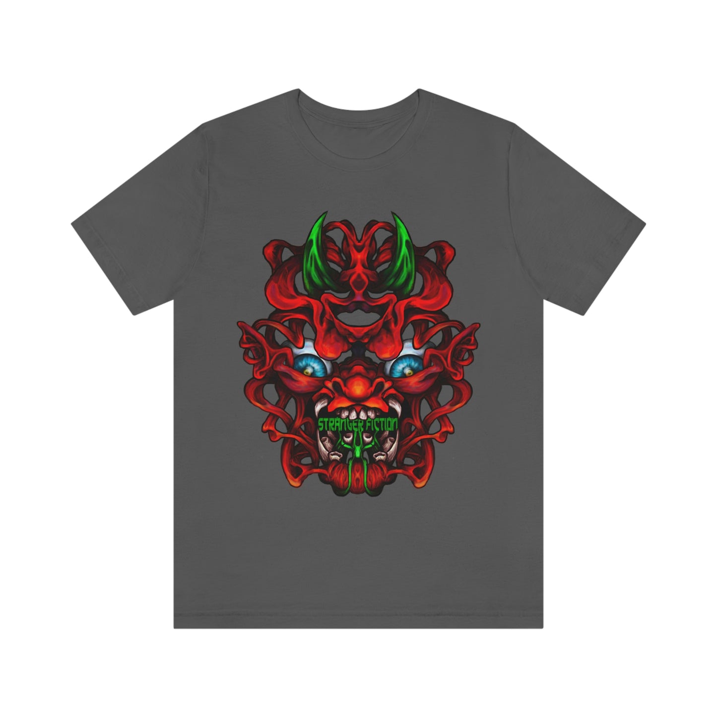 Red Oni  Unisex Jersey Short Sleeve Tee