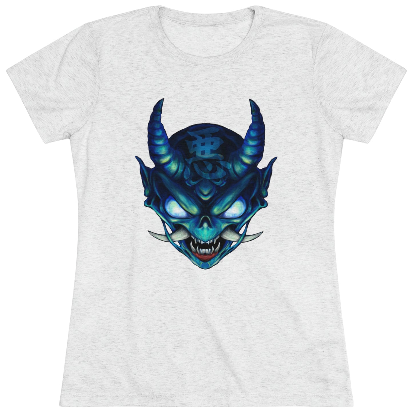 Blue Oni Women's Triblend Tee