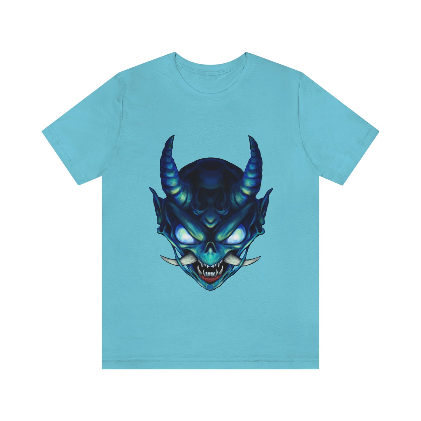 Blue Oni Unisex Jersey Short Sleeve Tee