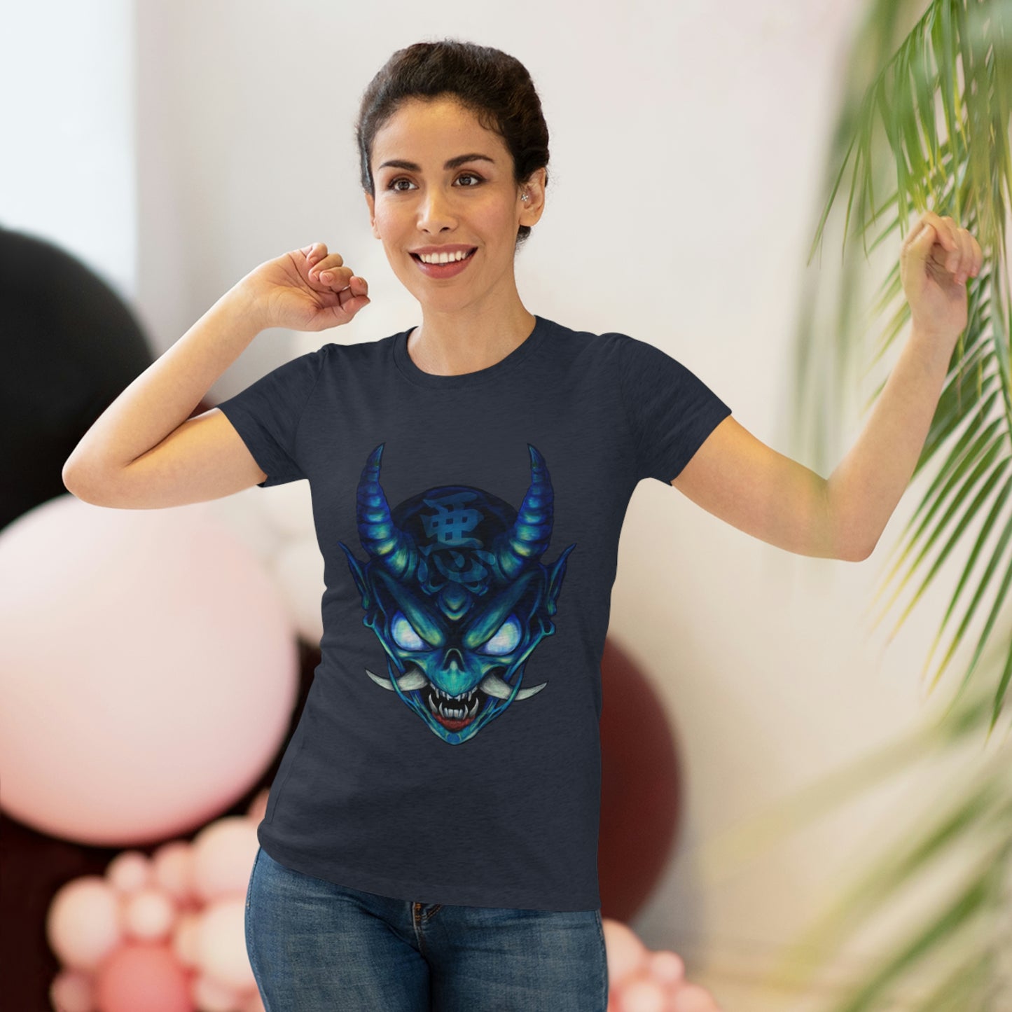 Blue Oni Women's Triblend Tee