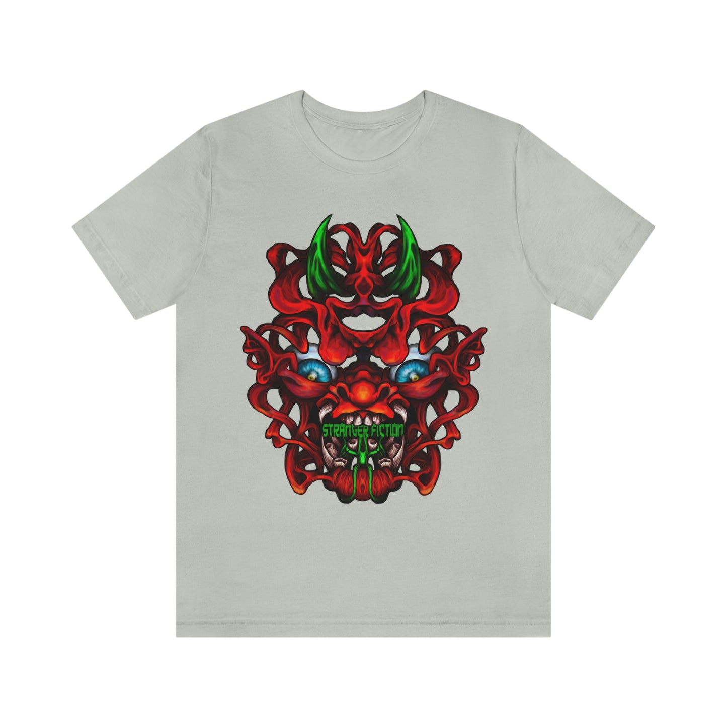 Red Oni  Unisex Jersey Short Sleeve Tee