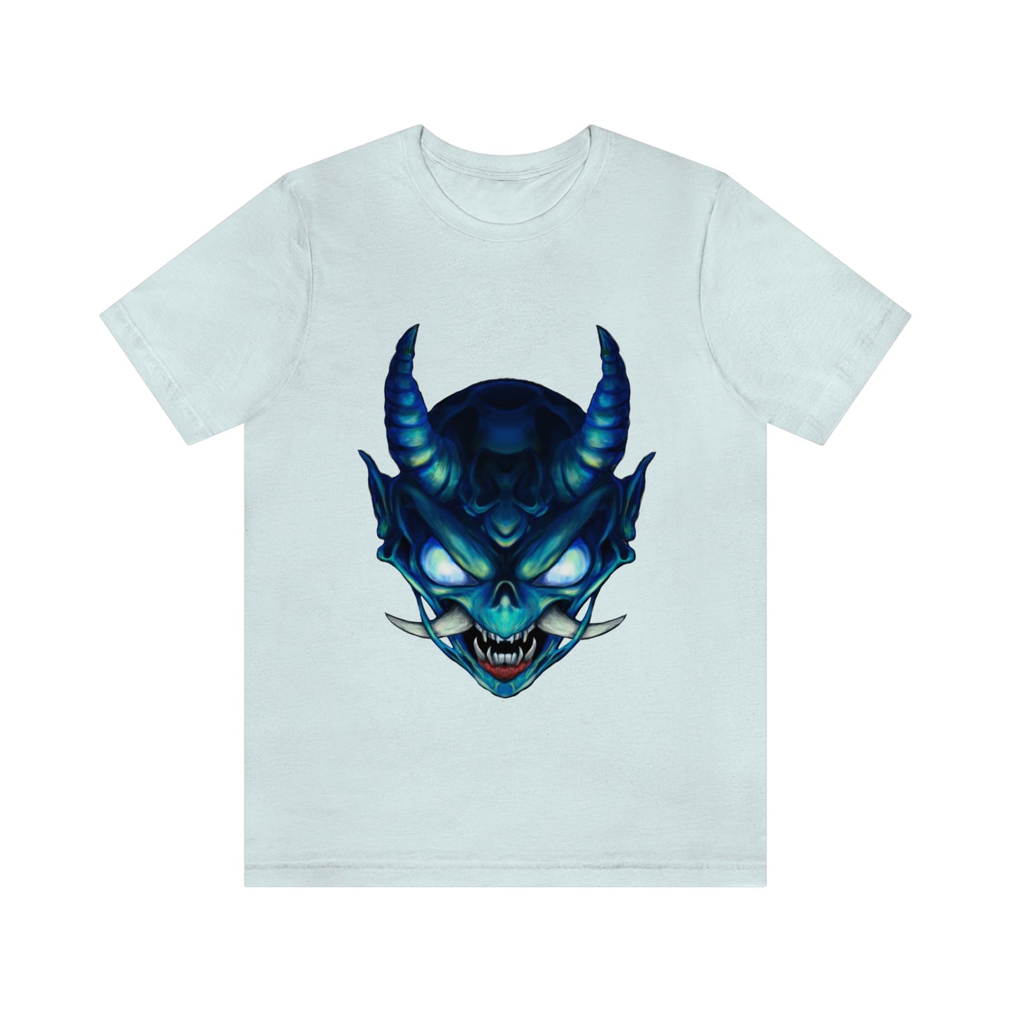 Blue Oni Unisex Jersey Short Sleeve Tee