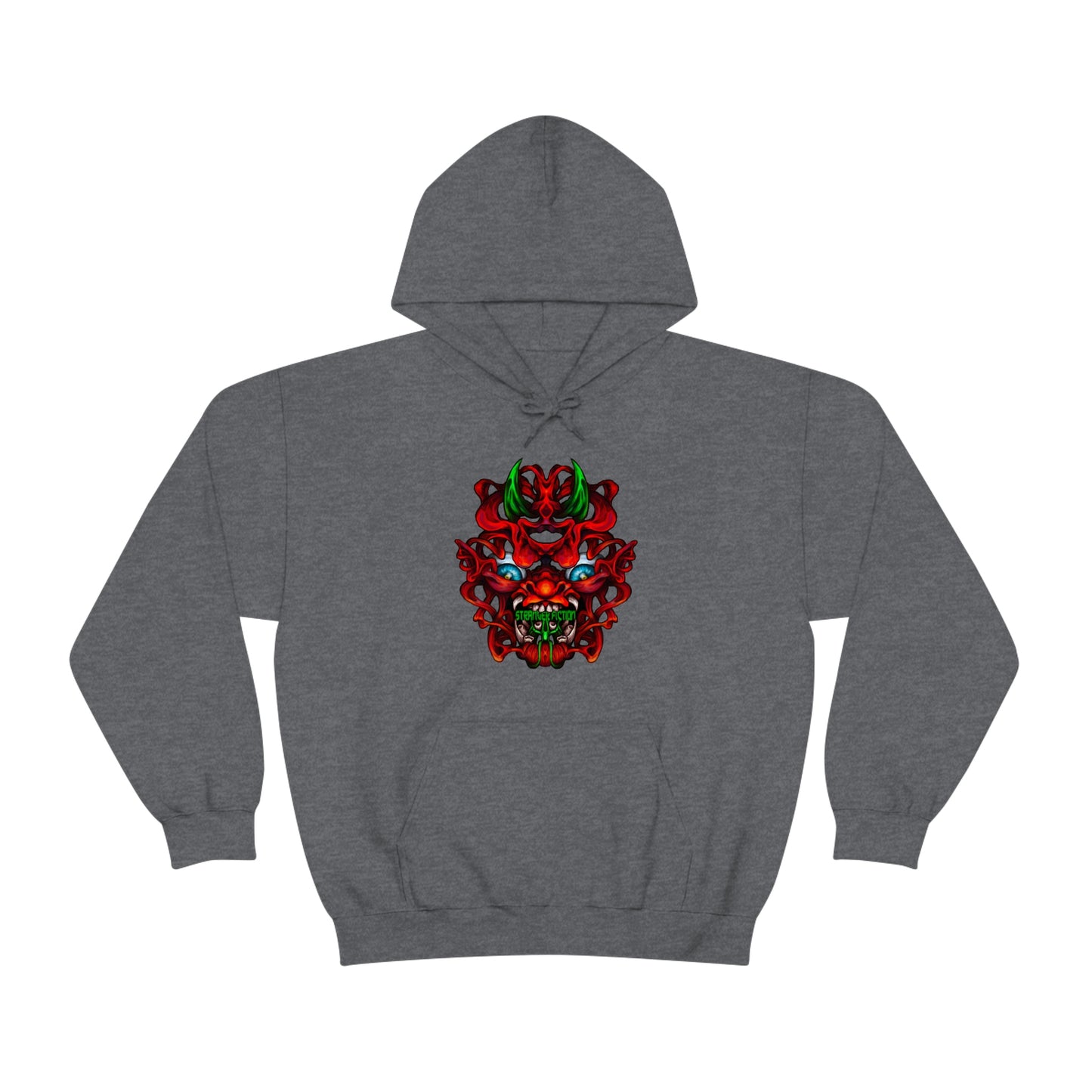 Red Oni Unisex Heavy Blend™ Hooded Sweatshirt