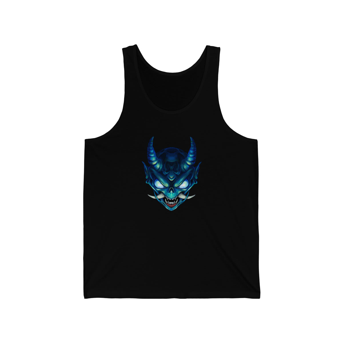 Blue Oni Unisex Jersey Tank