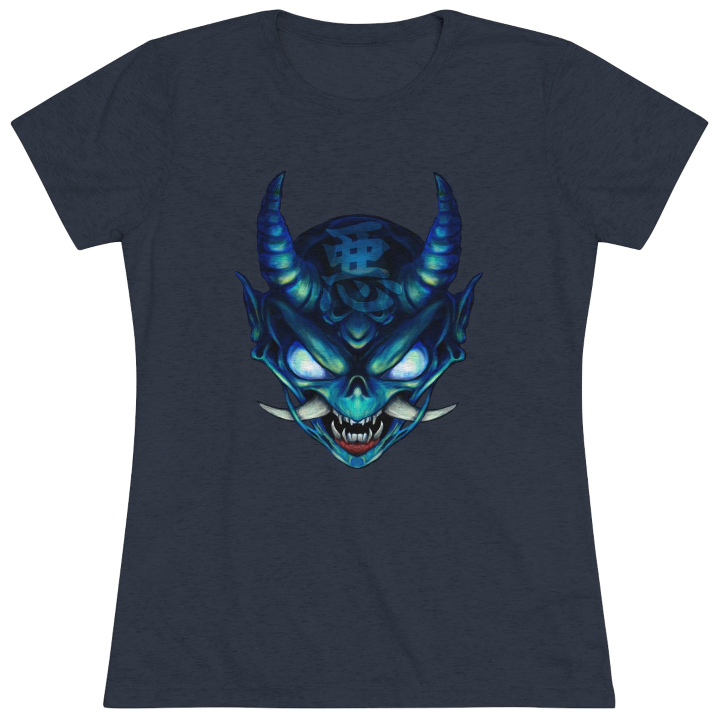 Blue Oni Women's Triblend Tee