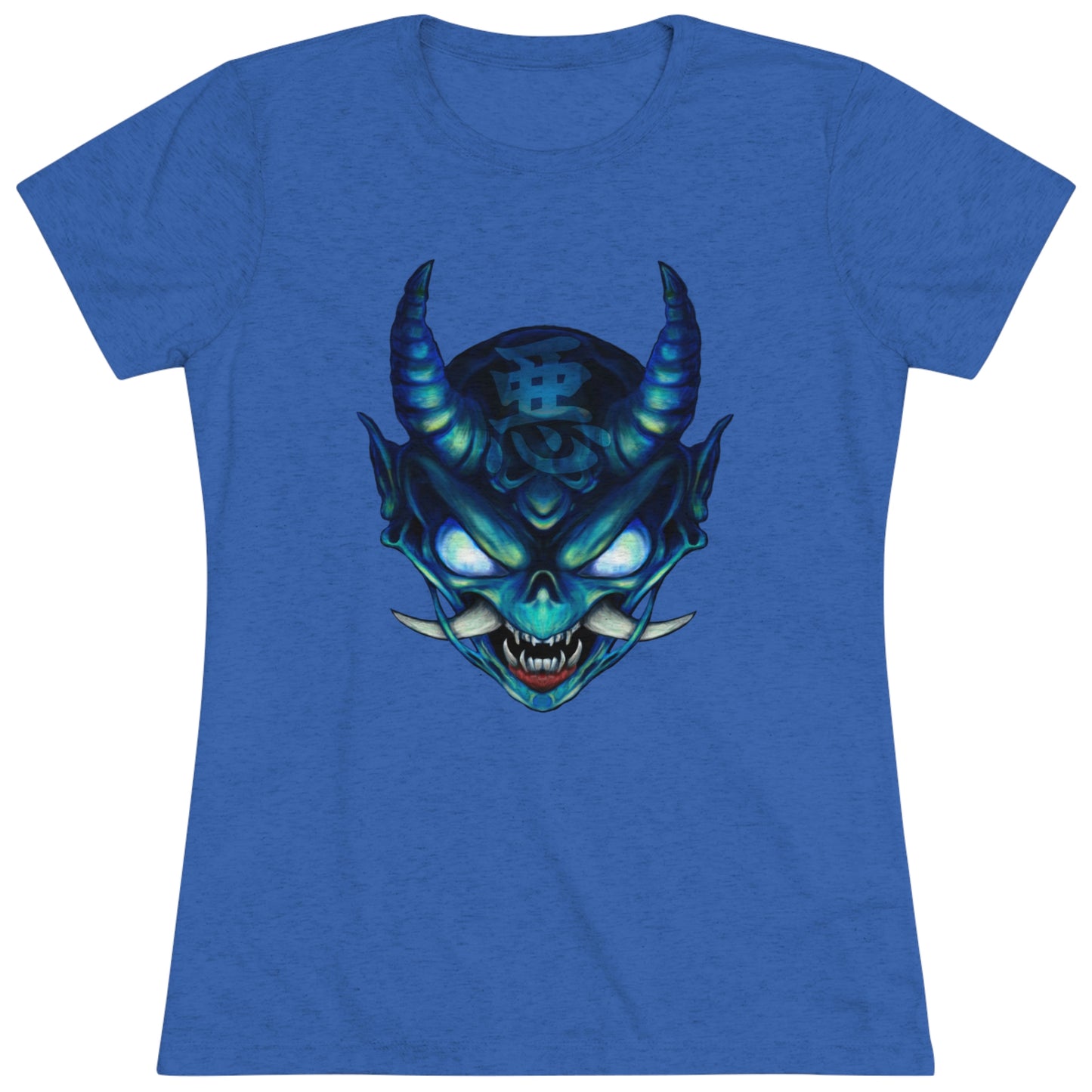 Blue Oni Women's Triblend Tee