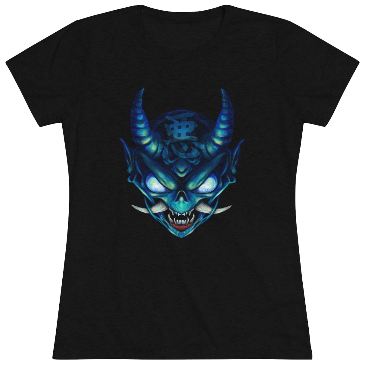 Blue Oni Women's Triblend Tee