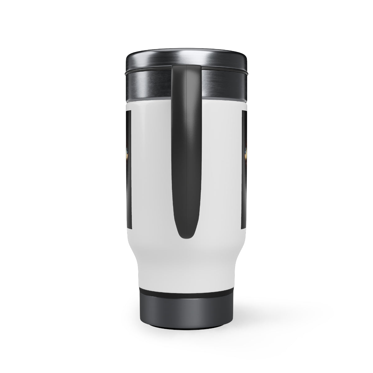 Seer Stainless Steel Travel Mug with Handle, 14oz