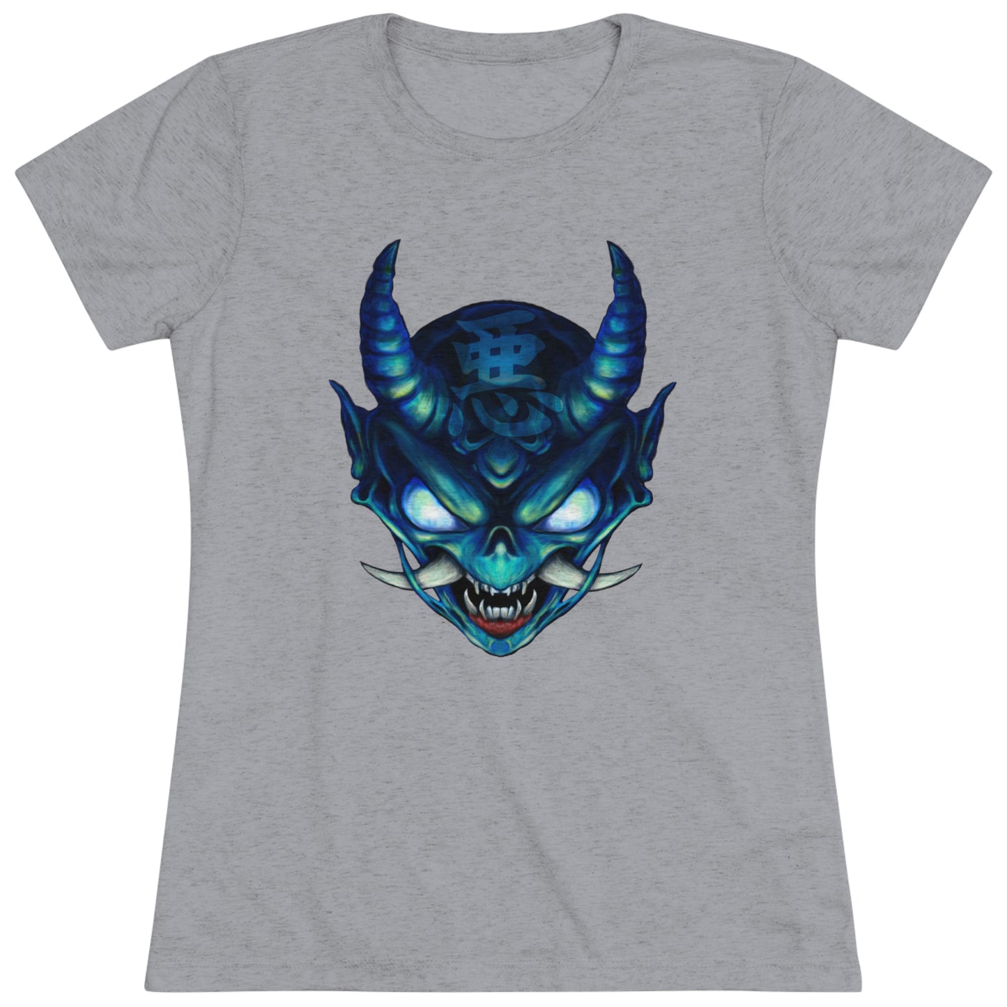 Blue Oni Women's Triblend Tee