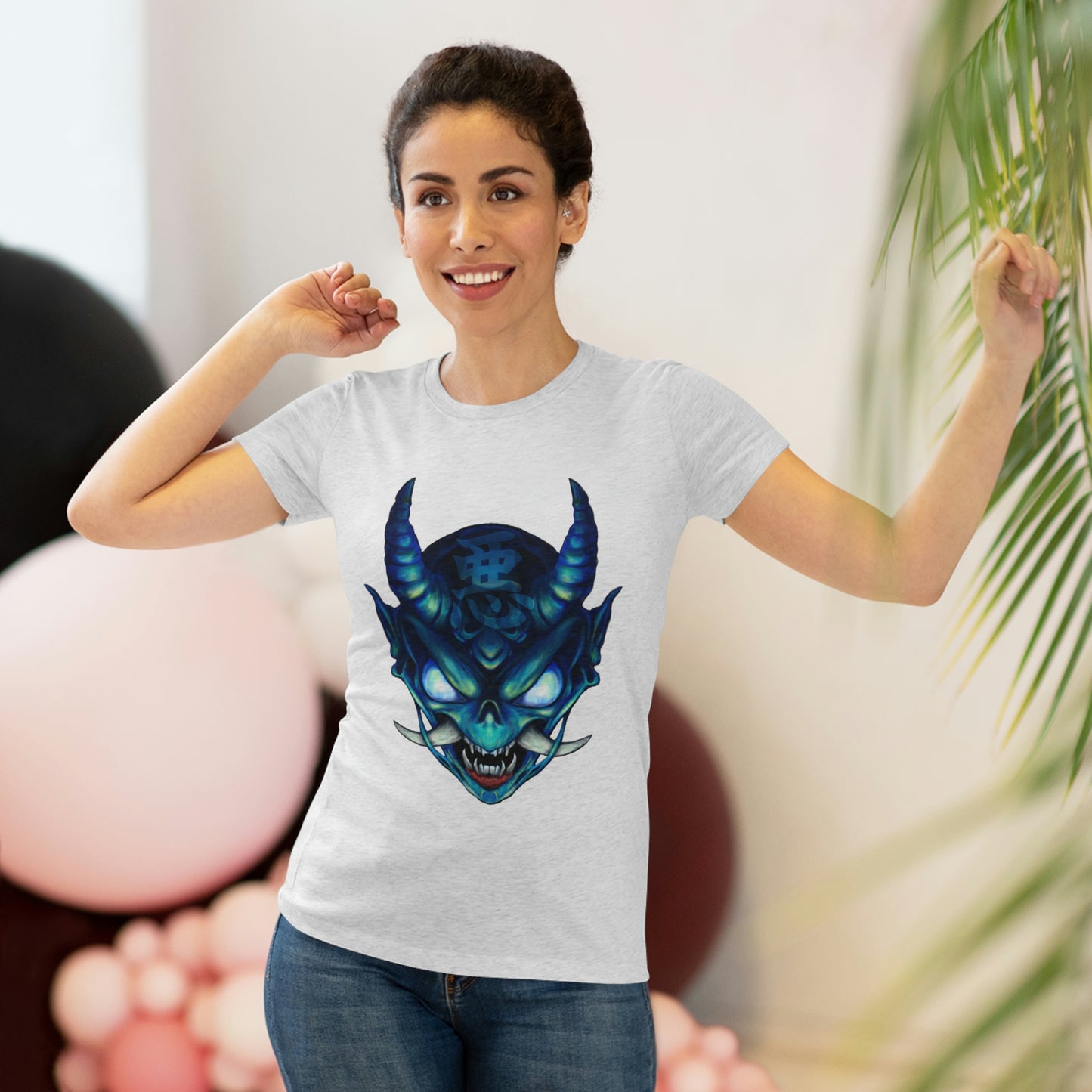 Blue Oni Women's Triblend Tee