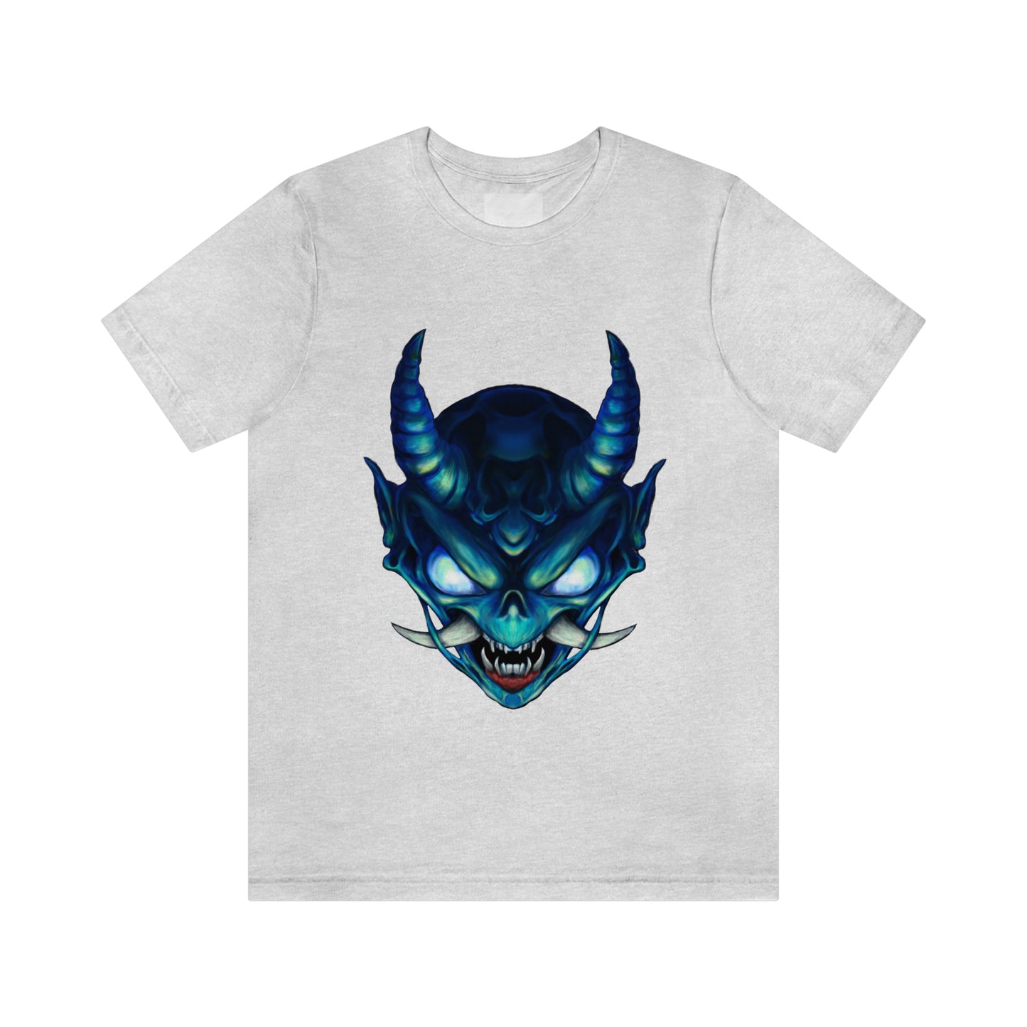 Blue Oni Unisex Jersey Short Sleeve Tee