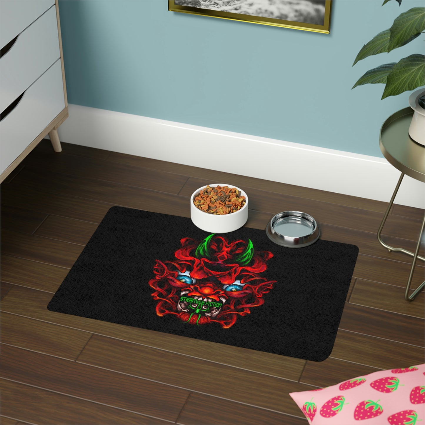 Red Oni Pet Food Mat (12x18)