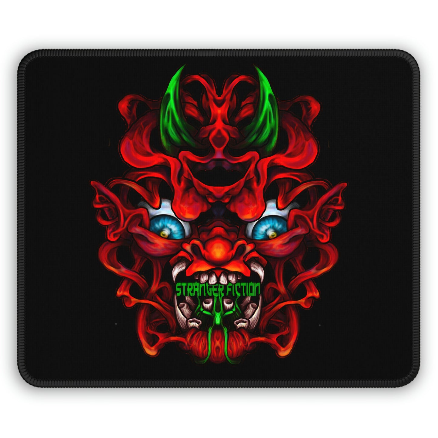 Red Oni Gaming Mouse Pad