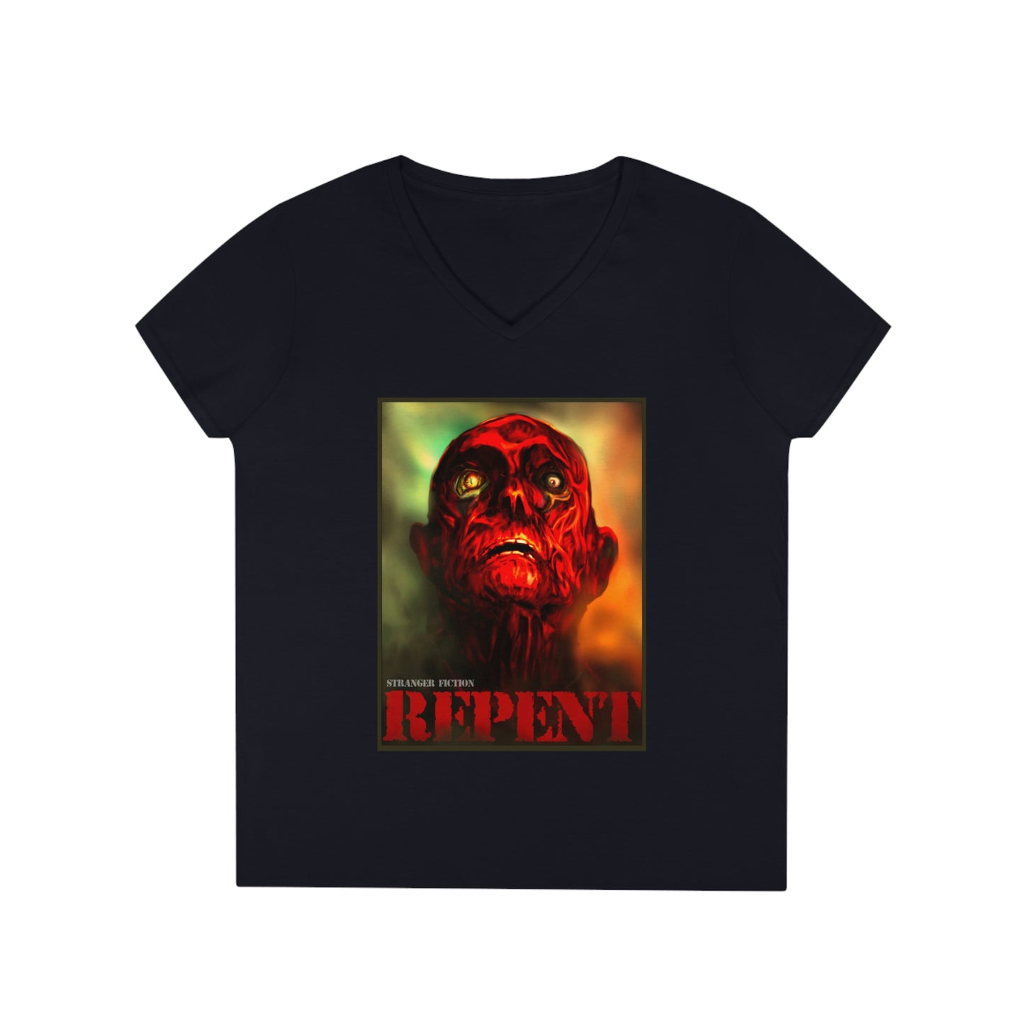 Repent Ladies' V-Neck T-Shirt