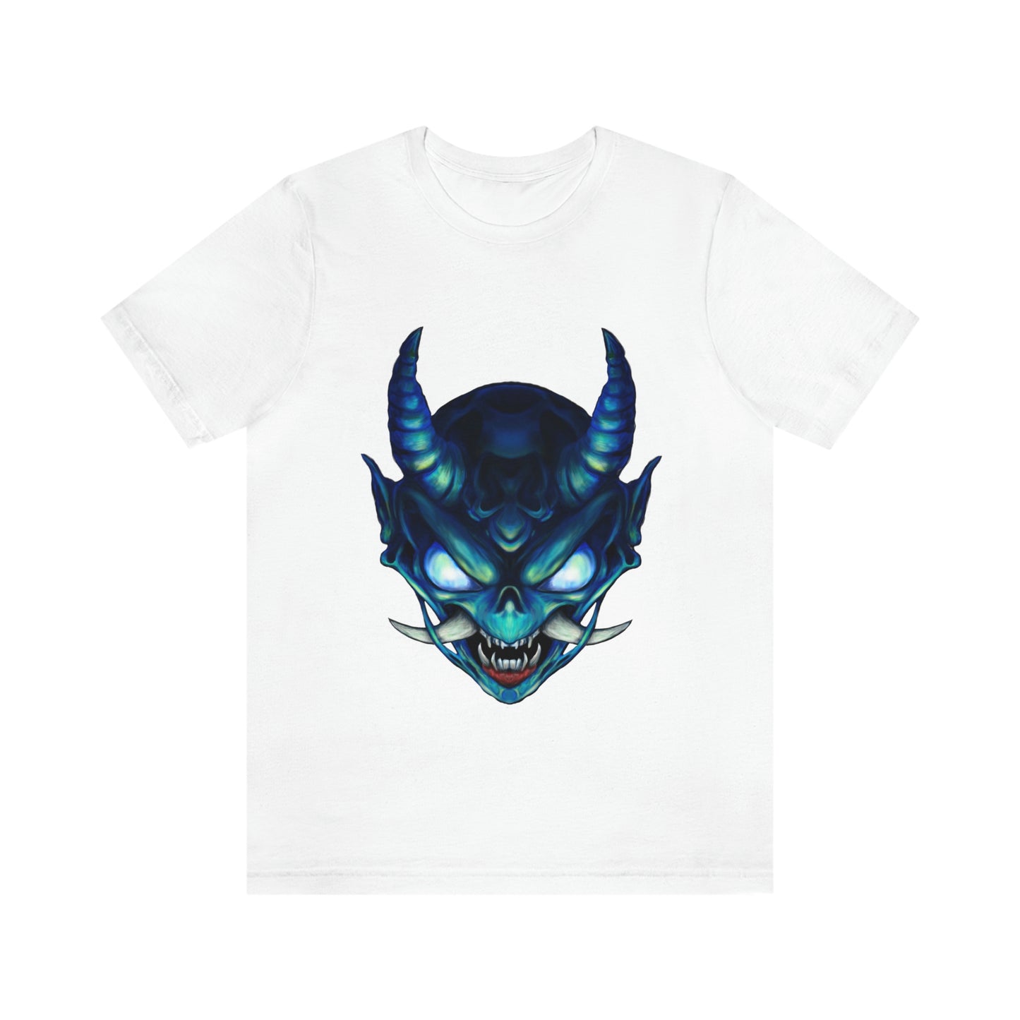 Blue Oni Unisex Jersey Short Sleeve Tee