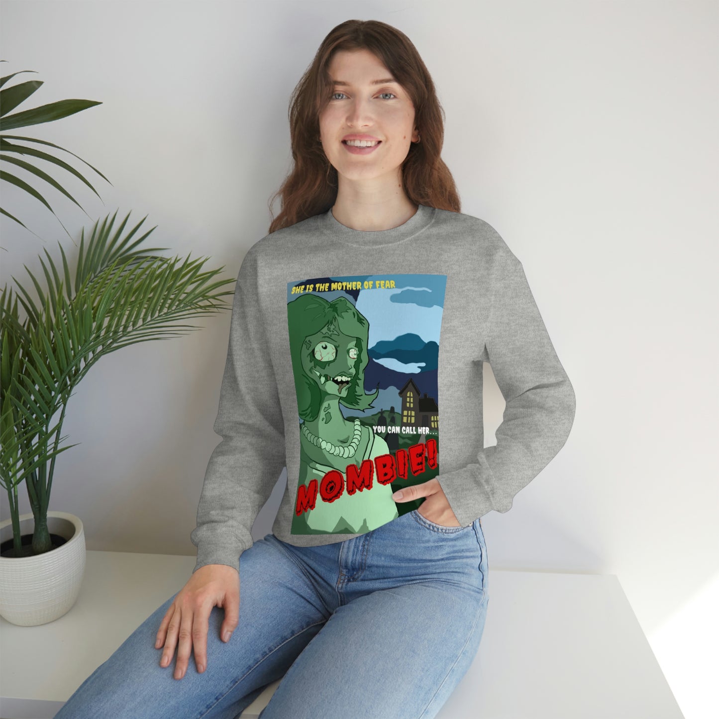 Mombie the Movie Unisex Heavy Blend™ Crewneck Sweatshirt