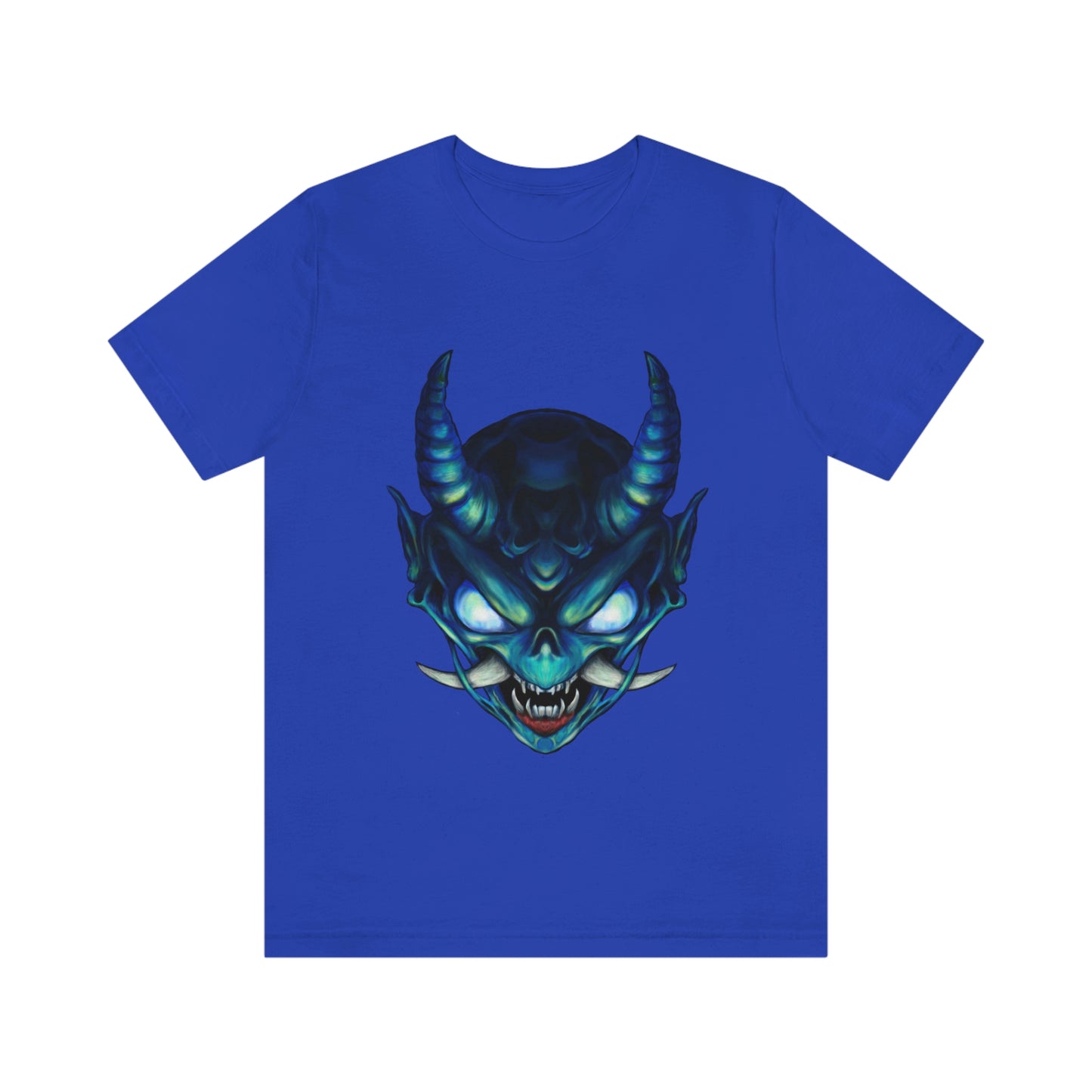 Blue Oni Unisex Jersey Short Sleeve Tee