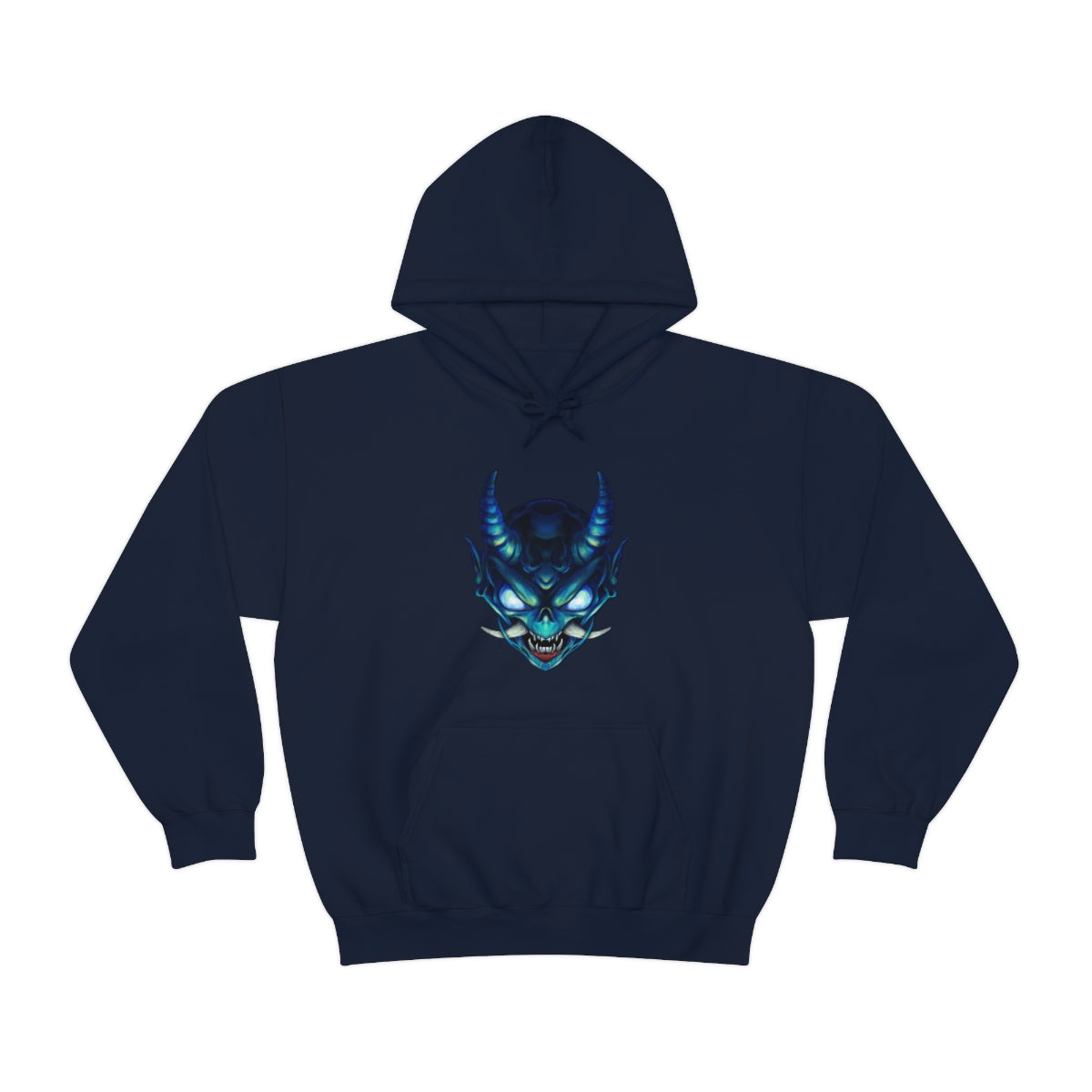 Blue Oni Unisex Heavy Blend™ Hooded Sweatshirt