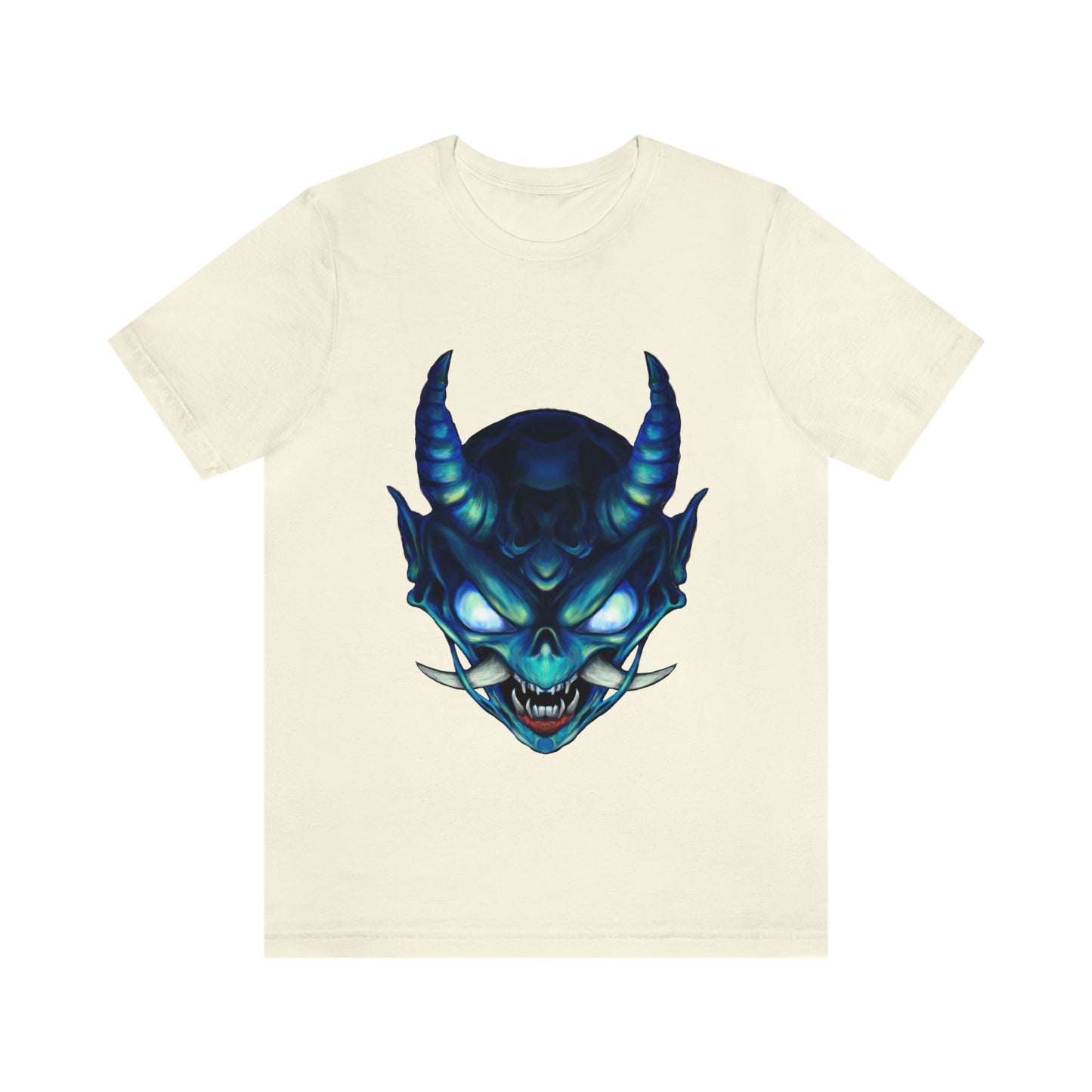 Blue Oni Unisex Jersey Short Sleeve Tee