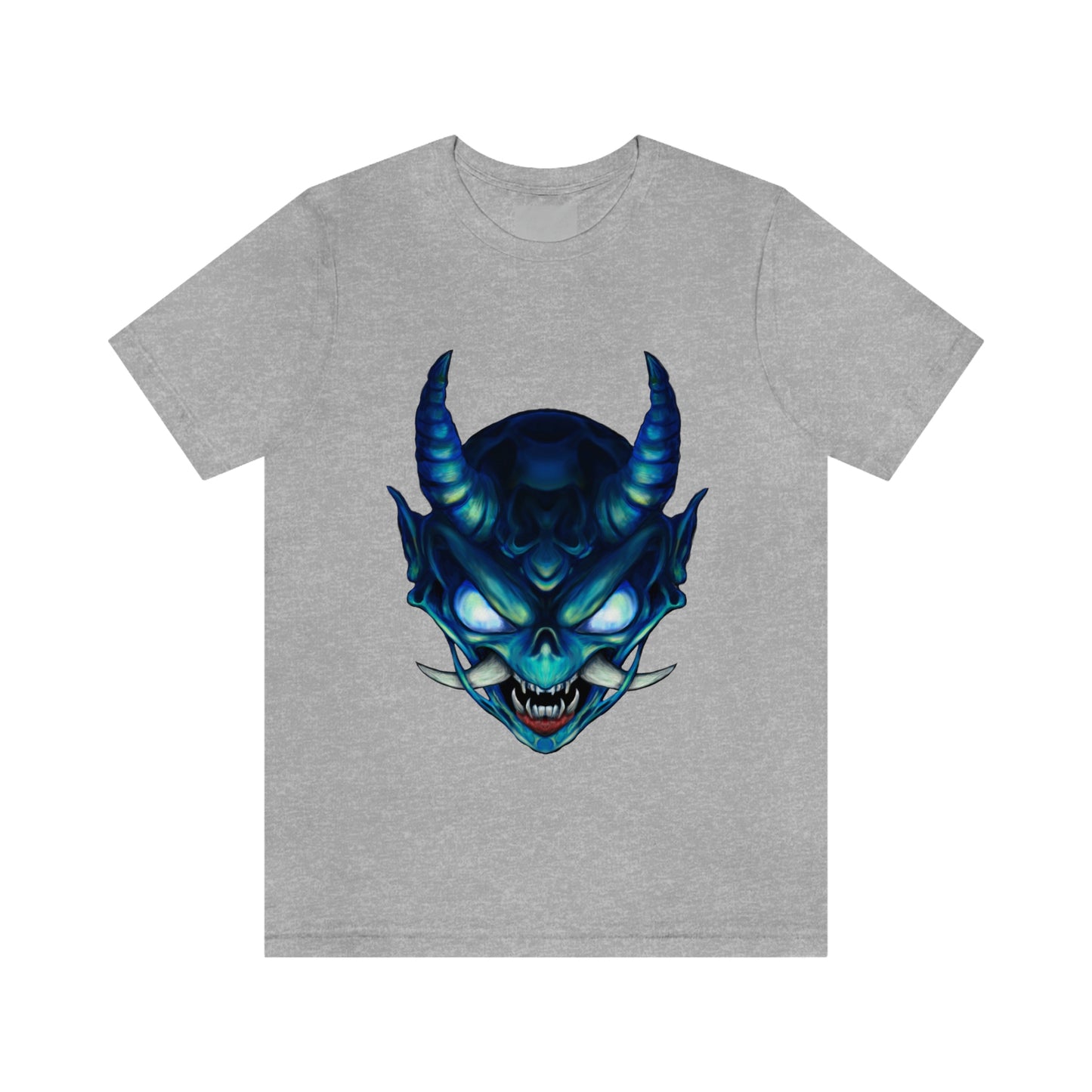 Blue Oni Unisex Jersey Short Sleeve Tee