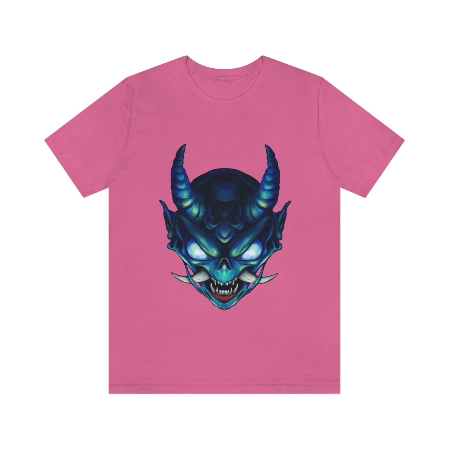 Blue Oni Unisex Jersey Short Sleeve Tee