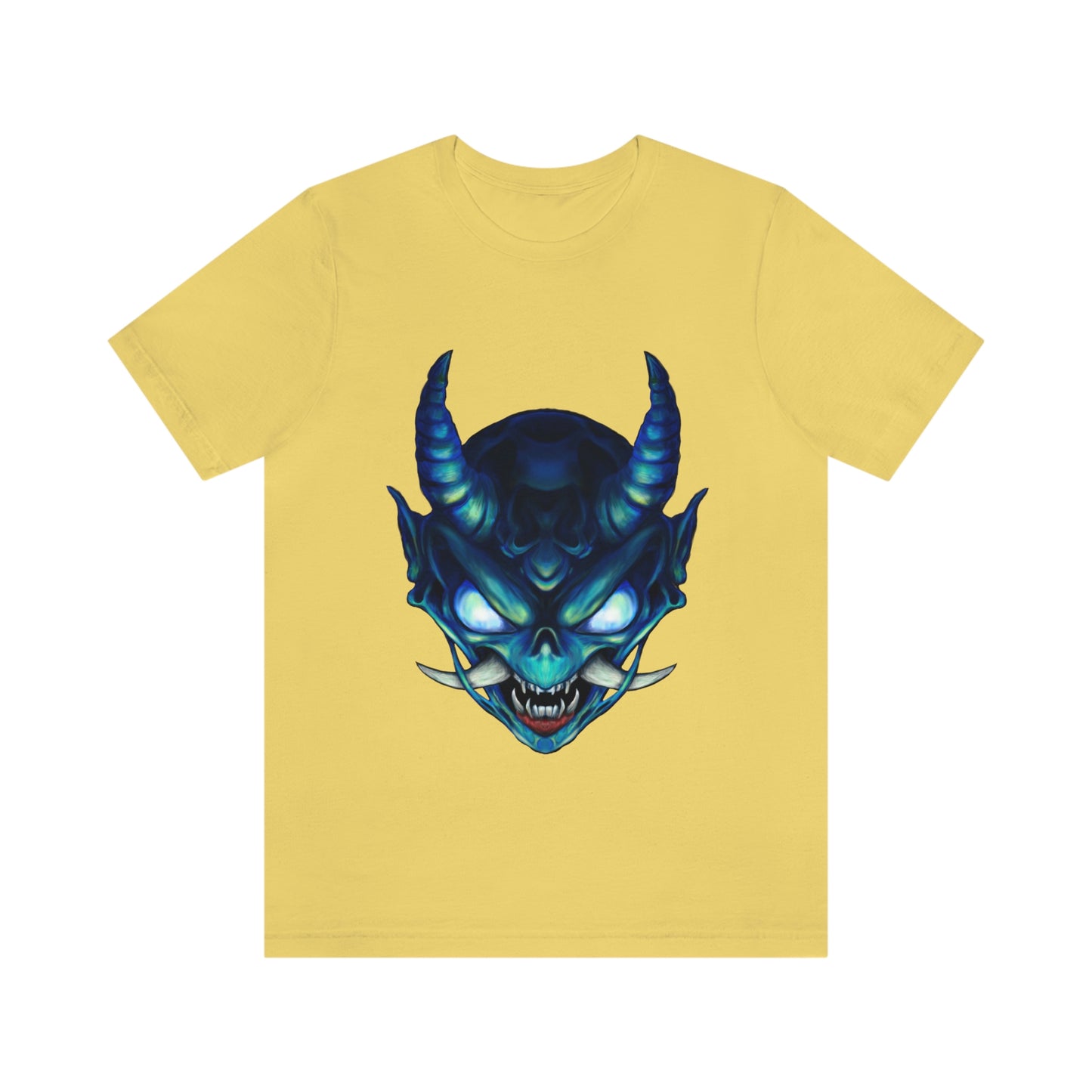 Blue Oni Unisex Jersey Short Sleeve Tee