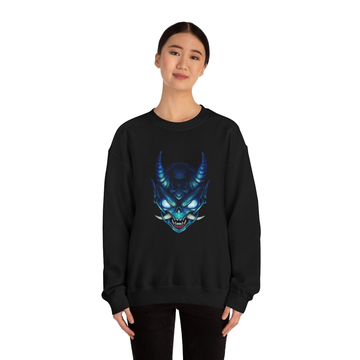 Blue Oni Unisex Heavy Blend™ Crewneck Sweatshirt