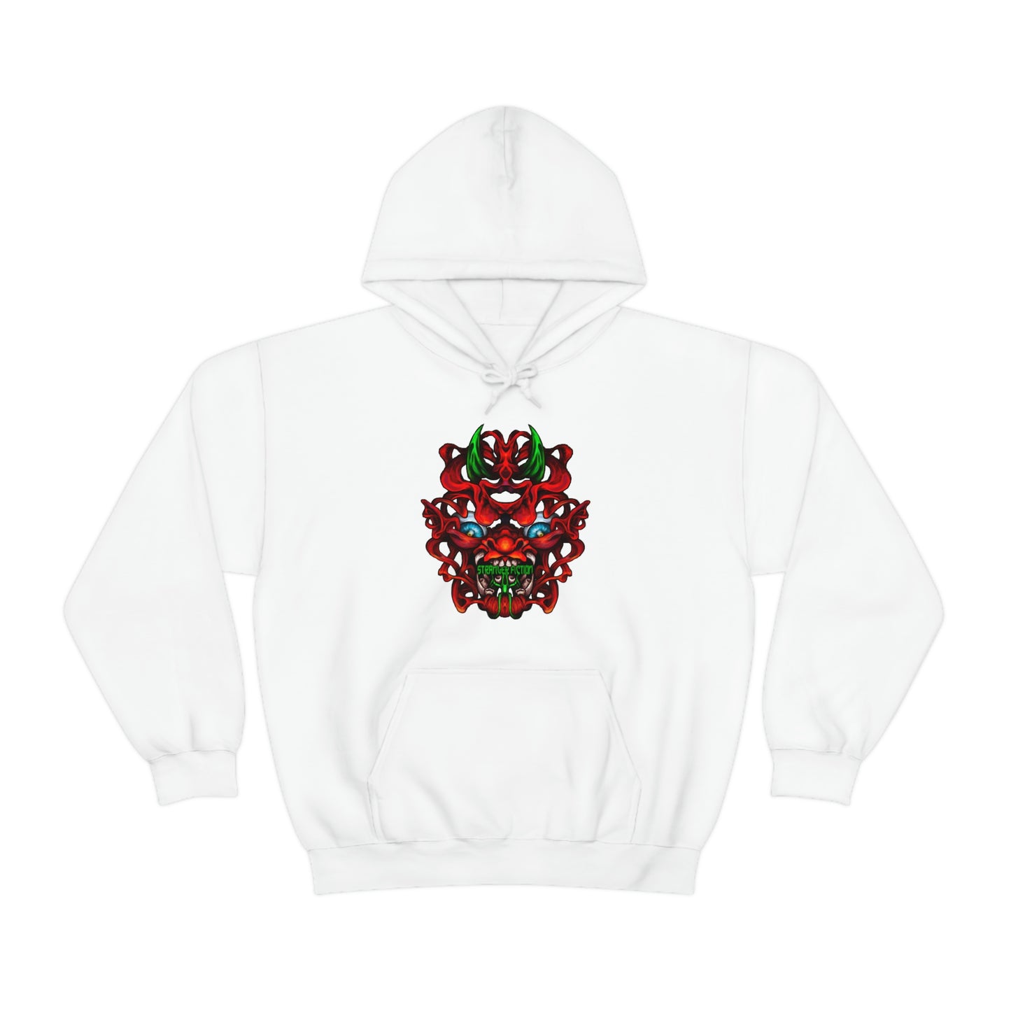 Red Oni Unisex Heavy Blend™ Hooded Sweatshirt