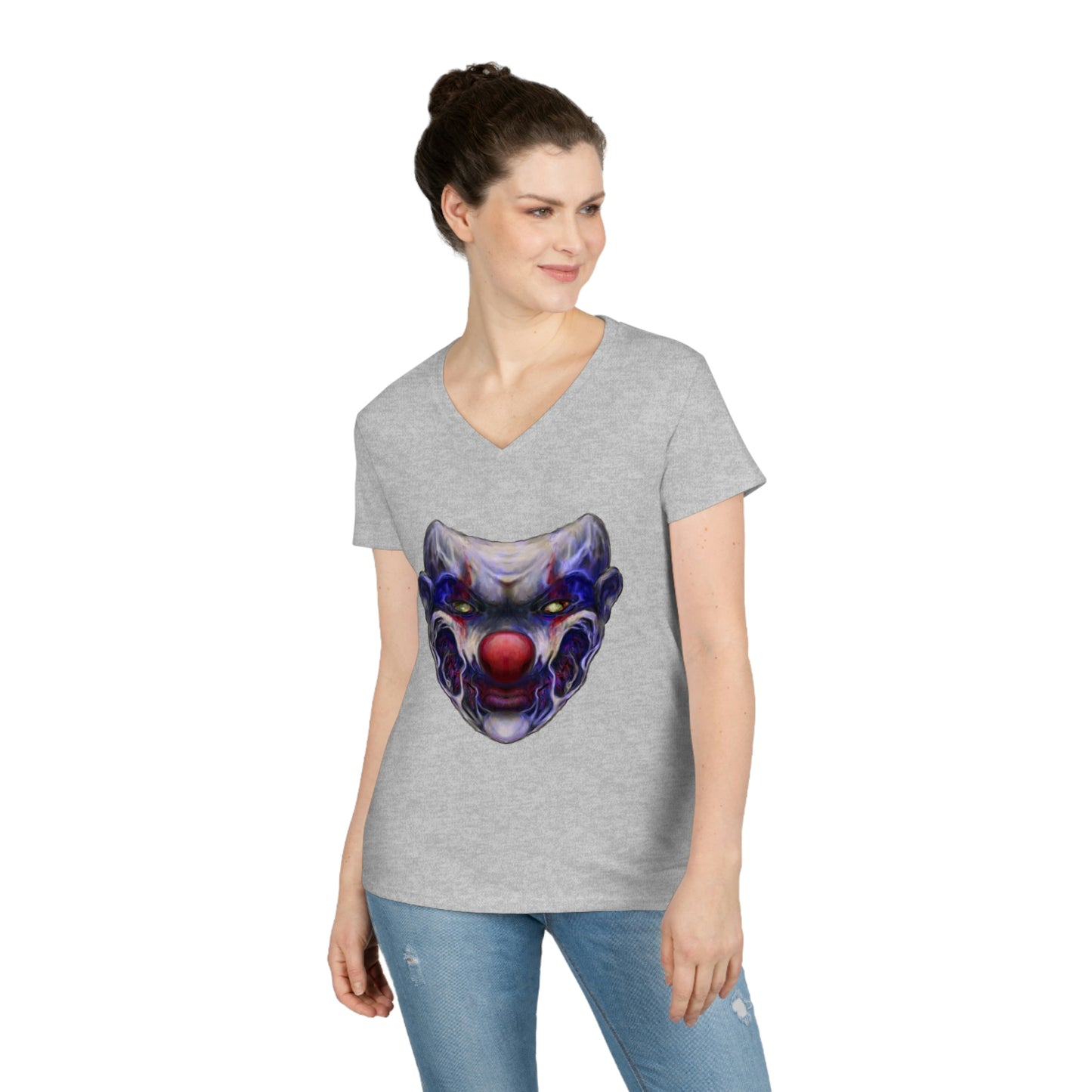 Giggles Ladies' V-Neck T-Shirt