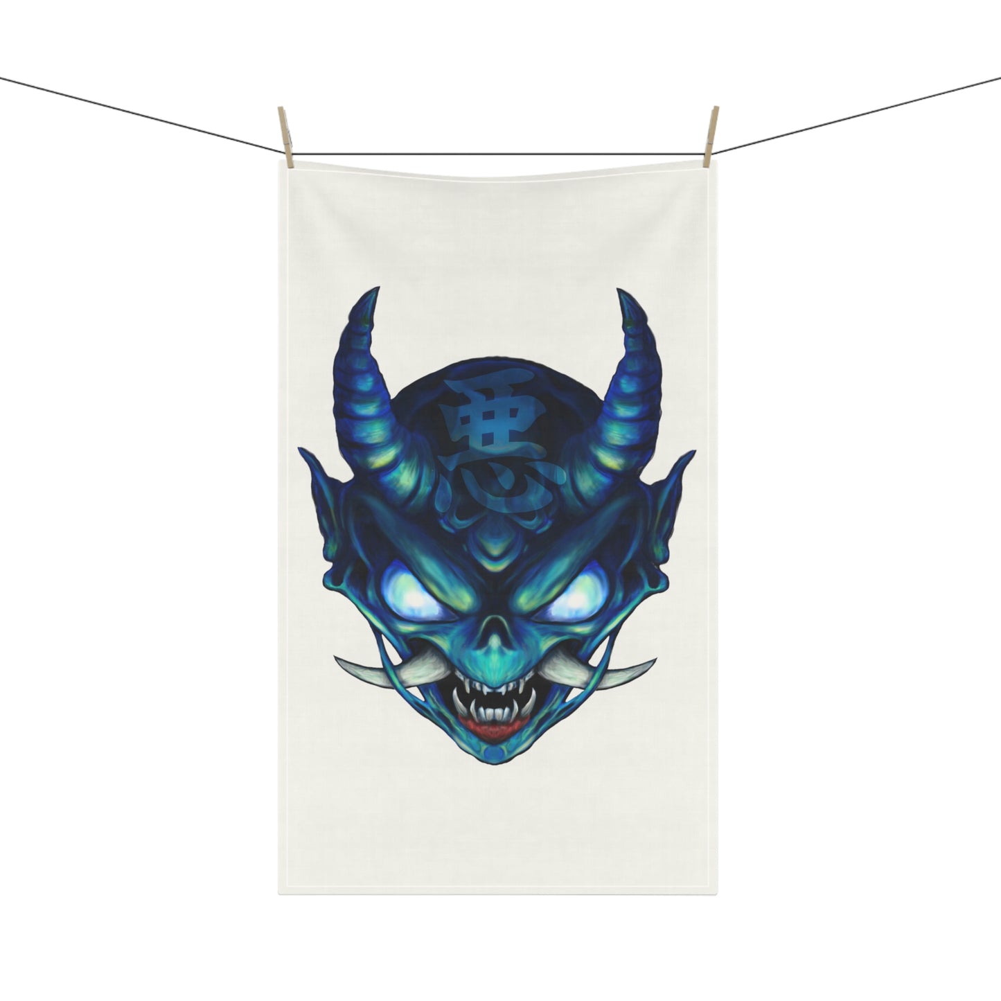 Blue Oni Kitchen Towel