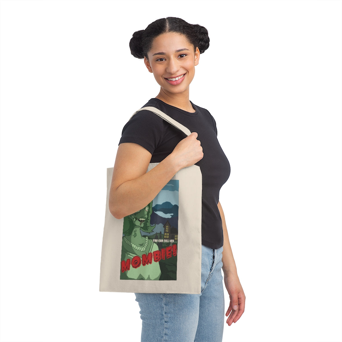 Mombie the Movie Canvas Tote Bag